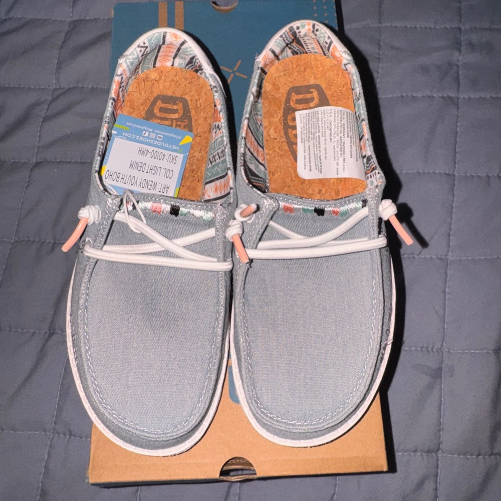 Hey Dude Blue Casual Shoes